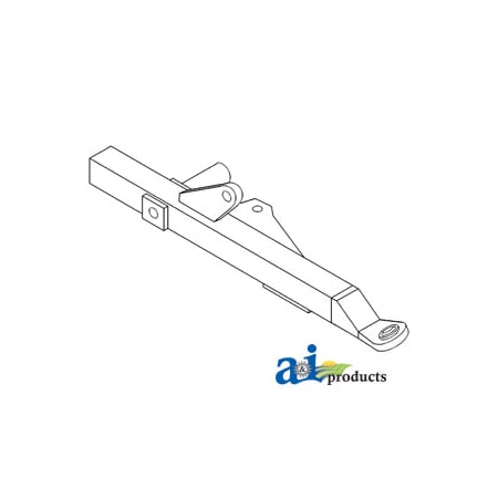 A & I Products Pull Arm, Lower, Front Half (RH) 31" x7" x2.2" A-AL26679